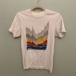 White Patagonia Tee